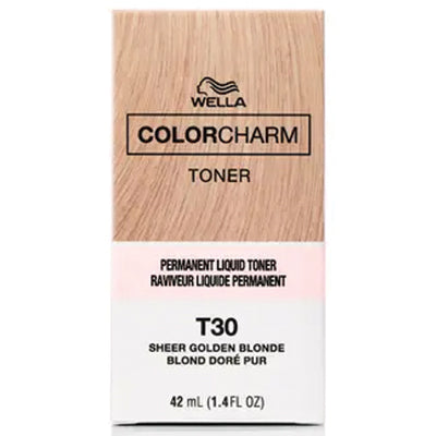 WELLA COLOR CHARM PERM LIQUID  T-30 SHEER GOLDEN BLONDE (DL/6)