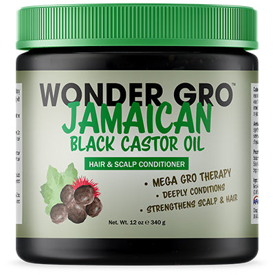 Wonder Gro Conditioner 12oz Jamaican Black Castoroil(CS/6