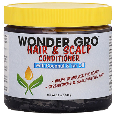 Wonder Gro Conditioner 12oz Coconut & Tar Oil (CS/6)