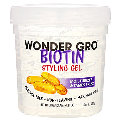 WONDER GRO STYLING GEL 16 OZ BIOTIN