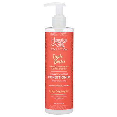 HAWAIIAN SILKY TRIPLE BUTTER CONDITIONER 12 OZ  (CS/6)