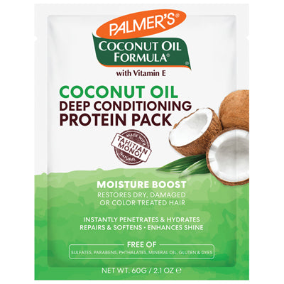 Palmers Coconut Oil Deep Cond Protein Pack 2.1 oz (DL/12)