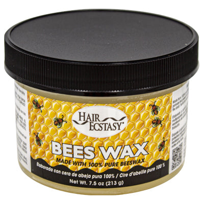 HAIR ECSTASY BEES WAX 7.5oz YELLOW (cs/12)