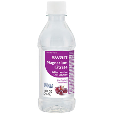 SWAN CITRATE OF MAGNESIA 10oz GRAPE PLASTIC BOTTLE (cs/12) #20914385