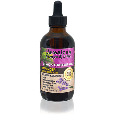 Jamaican Mango & Lime Black Castor Oil 4 oz (CS/6)Lavende