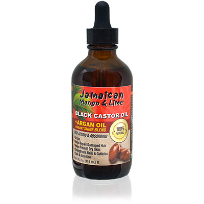 Jamaican Mango & Lime Black Castor Oil 4 oz (CS/6) Argan