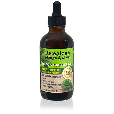 Jamaican Mango & Lime Black Castor Oil 4 oz (CS/6)Tea Tre