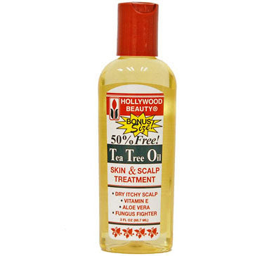 HOLLYWOOD OIL 2oz TEA TREE OIL (DL/6) (BONUS)