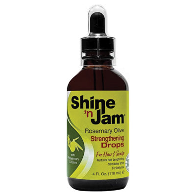 AMPRO SHINE N JAM 4oz ROSEMARY OLIVE STRENGTHENING DROP (CS/6)