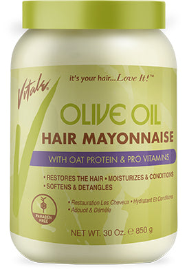 Vitale Naturals Olive Oil Hair Mayonnaise 30 oz