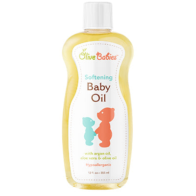 Olive Babies Baby Oil 12 oz (CS/6)