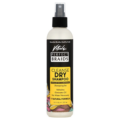 VITALE PERFECT BRAIDS CLEANSE DRY SHAMPOO 8oz