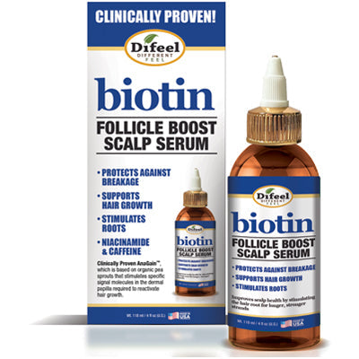 DIFEEL BIOTIN FOLLICLE BOOST   SCALP SERUM 4oz