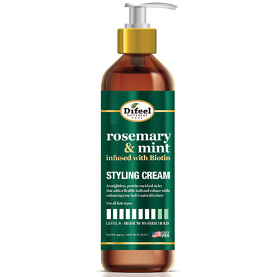 DIFEEL ROSEMARY & MINT STYLING CREAM 12oz