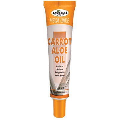 DIFEEL MEGA CARE HAIR OIL TUBE 1.5 OZ (DL/24) ALOE & CARROT