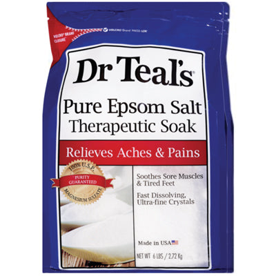 DR. TEAL'S EPSOM SALT 4 LBS ACHES & PAINS (CS/4)