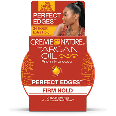 Creme Of Nature Argan Perfect Edges Gel 2.25oz (CS/6)