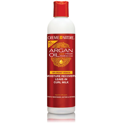 Creme Of Nature Argan Oil Moist Recovery Leave-In Curl Milk