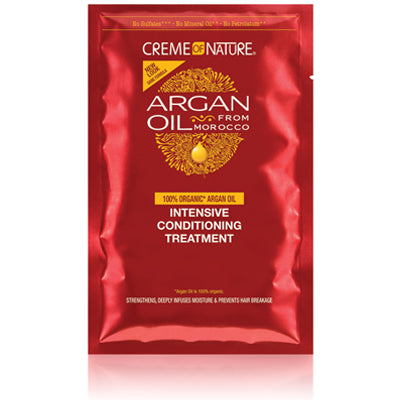 Creme Of Nature Argan Oil Cond Treatment Packette (DL/12)