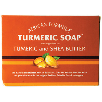 AFRICAN FORMULA SOAP 3.5oz/ 100 gr TURMERIC & SHEA BUTTER