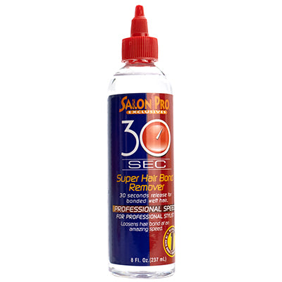 SALON PRO 30 SEC SUPER HAIR BONDING GLUE REMOVR 8oz