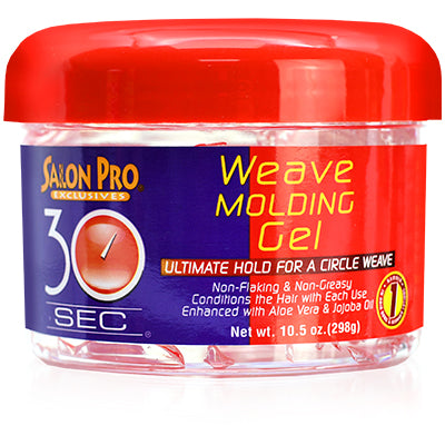 SALON PRO 30 SEC WEAVE MOLDING GEL 10.5oz