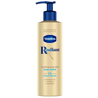 VASELINE RADIANT BODY LOTION NOURISH+EVEN TONE 11oz (cs/6) *