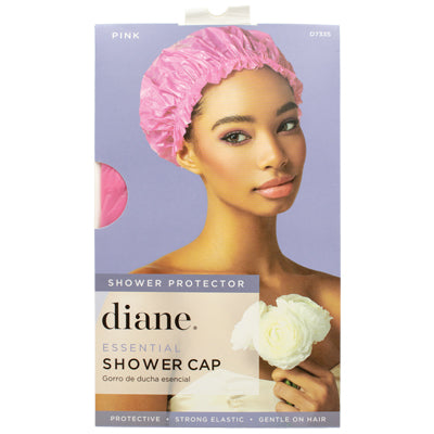 DIANE SHOWER PROTECTOR SHOWER CAP ASSORTED AQUA & PINK