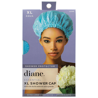 DIANE SHOWER PROTECTOR SHOWER CAP ASSORTED AQUA & PINK