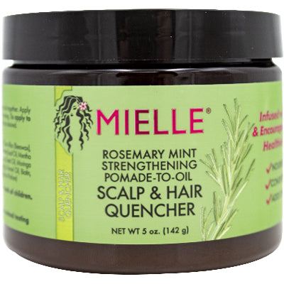 MIELLE ROSEMARY MINT POMADE TO OIL SCALP QUENCHER 5oz (cs/6)