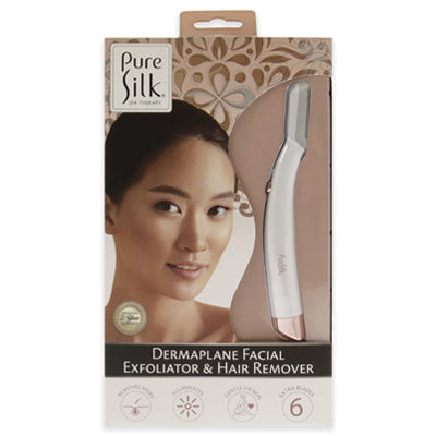 PURE SILK DERMAPLANE FACIAL EXFOLIATOR & HAIR REMOVER