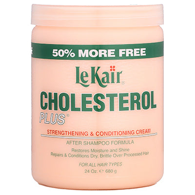 LE KAIR CHOLESTEROL PLUS 24 OZ STRENGTH & COND CREAM (CS/6)