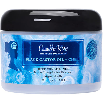 CAMILLE ROSE BLACK CASTOR OIL & CHEBE 8oz DEEP COND (CS/6)*