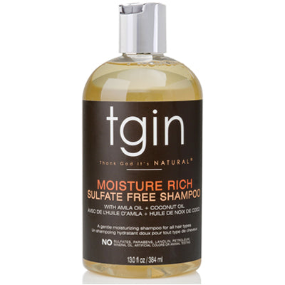 TGIN MOISTURE RICH SULFATE FREE SHAMPOO 13oz (cs/6)