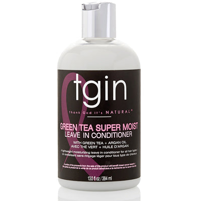 TGIN GREEN TEA SUPER MOIST     LEAVE IN CONDITIONER 13oz(cs/6)