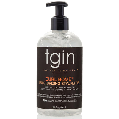 TGIN CURL BOMB MOISTURIZING    STYLING GEL 13oz (cs/6)