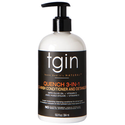 TGIN QUENCH 3-IN-1 CO-WASH CONDITIONER & DETANG 13oz(cs/6)