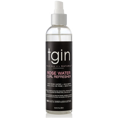 TGIN ROSE WATER CURL REFRESHER 8oz (cs/6)