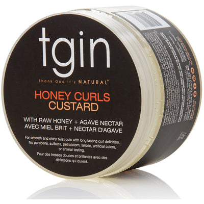 TGIN HONEY CURLS CUSTARD 12oz (cs/6)