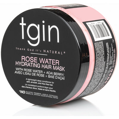 TGIN ROSE WATER HYDRATING MASK 12oz (cs/6)