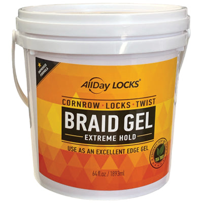 HAIROBICS ALLDAY LOCKS BRAID GEL 64oz (DL/3)