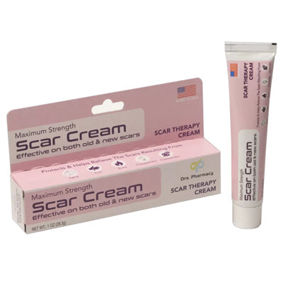 DRS PHARMACY SCAR CREAM 1oz MAX STRENGTH (CS/24) *