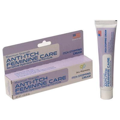 DRS PHARMACY ANTI-ITCH CREAM 1oz FEMININE CARE (CS/24)*