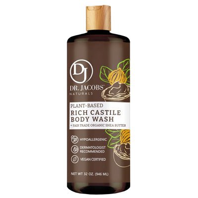 DR.JACOBS RICH CASTILE BODY WASH 32oz SHEA BUTTER