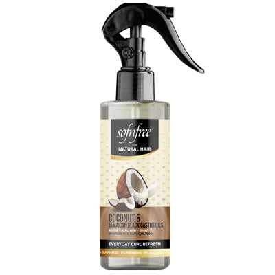 SOFN'FREE FOR NATURAL HAIR CURL REFRESH SPRAY 8oz *