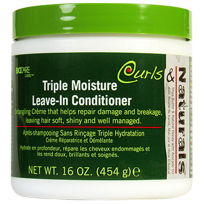 CURLS & NATURALS TRIPLE MOIST. LEAVE-IN CONDITIONER 16 OZ