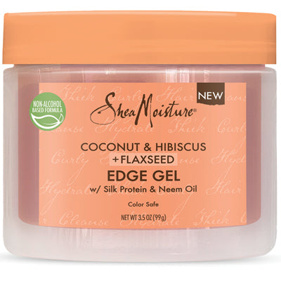 SHEA MOISTURE COCONUT & HIBISCUS EDGE GEL 3.5oz (DL/3) *