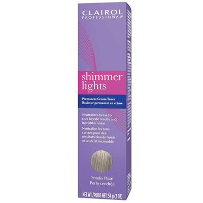 CLAIROL SHIMMER LIGHTS CREAM TONER 2 OZ SMOKY PEARL (DL/6)