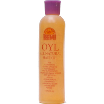 KEMI-OYL 8 oz ALL NATURAL HAIR OIL