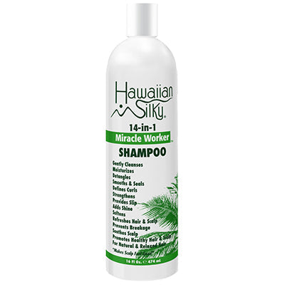 HAWAIIAN SILKY MIRACLE WORKER 16 oz SHAMPOO      Ì_